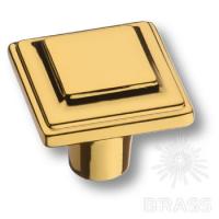 3305 0008 GL Ручка кнопка, глянцевое золото