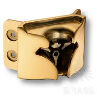 2394 Baza Gold Коннектор для мебельной опоры CRUZ, глянцевое золото