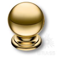 8353-100 Ручка кнопка, глянцевое золото