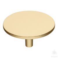 4137 002PC35 Ручка кнопка, матовое золото