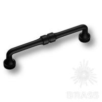 551-128-Matt Black Ручка скоба, чёрный 128 мм