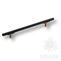 776-160-Titanium/Matt Black Ручка рейлинг модерн, графит/матовый чёрный 160 мм
