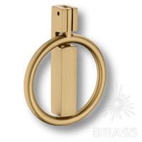 901-Champagne Gold Ручка кольцо, матовая латунь 32 мм