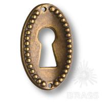 6110.0034.002 Ключевина декоративная, старая бронза