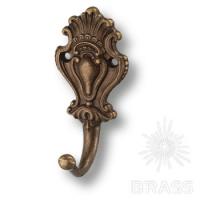 151010o Крючок мебельный, античная бронза