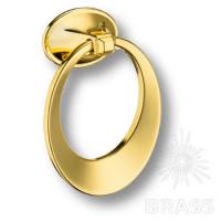 906-Gold Ручка кольцо, глянцевое золото