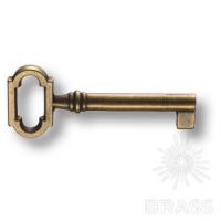 01745 Ключ "G" мебельный, старая бронза