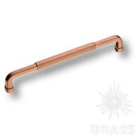 552-192-Copper Ручка скоба, матовая медь 192 мм