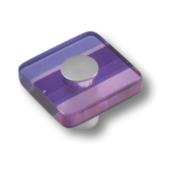 695MO Ручка кнопка, цвет фиолетовый