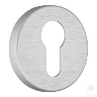 RO12Y ELX10 ROSET Накладка с цилиндрическим отверстием для ключа, брашированный алюминий
