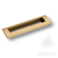 910-160-Champagne Gold Ручка врезная, матовая латунь 160 мм