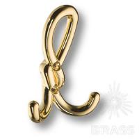 Dugum Hook Small-Gold Крючок мебельный, глянцевое золото