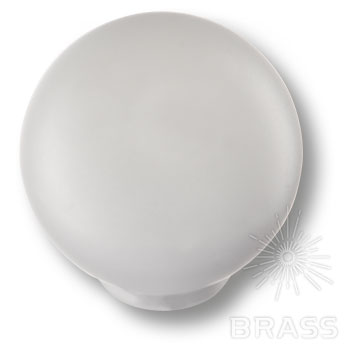 626BLX Ручка кнопка детская коллекция , выполнена в форме шара, цвет белый матовый