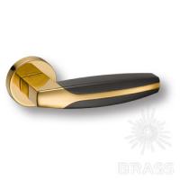 HA114RO12 GL-GL/AL12 DIONE Ручка дверная, глянцевое золото/коричневый