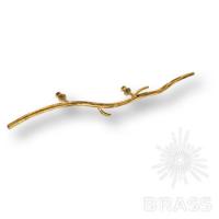 90080-Бр Ручка скоба мебельная "Арт Бранч" Long, античная бронза