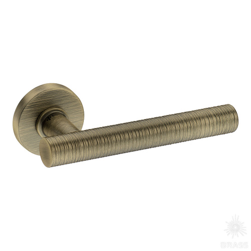 HA184VRO12 ABM GRIP-V Ручка дверная, состаренная латунь