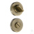 RO12W6 ABM ROSET Накладка с поворотной кнопкой, состаренная латунь RO12W6 ABM ROSET Накладка с поворотной кнопкой, состаренная латунь