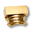1586-36 ATL Накладка декоративная малая, античная бронза-oro viejo
