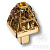 40 06B 19 Ручка кнопка эксклюзивная коллекция, глянцевое золото