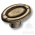 1726.0032.002 Ручка кнопка морская коллекция, старая бронза