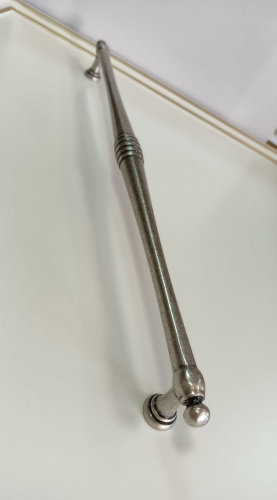 BU 004.320.16 Ручка скоба, старое серебро 320 мм