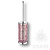 3504Y-180-518 Ёршик, латунь, розовое стекло, глянцевый хром