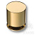 1956 0026 GL Ручка кнопка, глянцевое золото