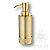 20006 001006 GL-BB Дозатор для жидкого мыла, глянцевое золото/матовое золото