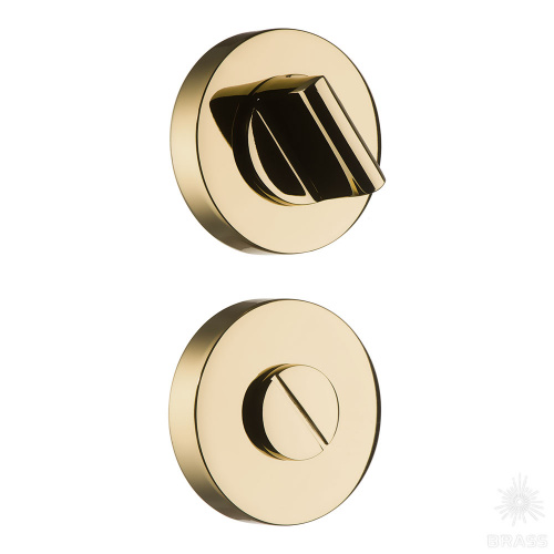 RO12W6 GL ROSET Накладка с поворотной кнопкой, глянцевое золото