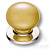 3005-51-YELLOW PEARL Ручка кнопка, глянцевый никель/жёлтый