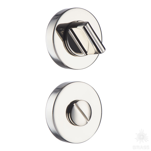 RO12W6 PN ROSET Накладка с поворотной кнопкой, глянцевый никель