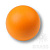 445NA2 Ручка кнопка детская коллекция, выполнена в форме шара, оранжевый матовый