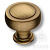 1915 0032 ABM Ручка кнопка, состаренная латунь