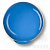 626AZM1 Ручка кнопка детская коллекция, выполнена в форме шара, голубой глянцевый