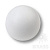 445BL2 Ручка кнопка детская коллекция , выполнена в форме шара, белый матовый