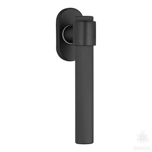 WD187TRO47 AL6 AXEL-T Ручка оконная, чёрный