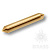 8030 0500 Gold Ручка скоба H-Line Gama, глянцевое золото 192-192 мм